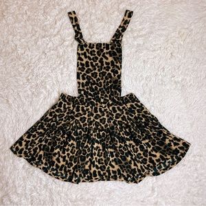 Pleated Skirt Overalls Playsuit Pinafore